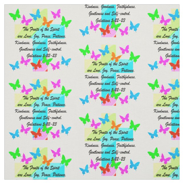 CHRISTLICHER OBST DES SPIRITS STOFF (Muster)