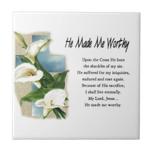 Christlicher Osterurlaub machte er mich zu etwas w Fliese