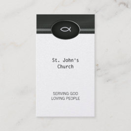 Christlicher Priester | Pastor-| Visitenkarte