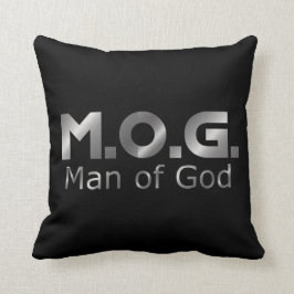 Christlicher Prophetischer Silberner MANN GOTTES P Kissen