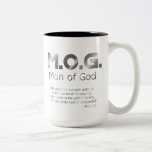 Christlicher Prophetischer Silberner MANN GOTTES P