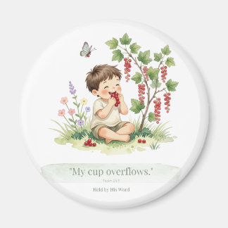 Christlicher Psalm 23:5 Aufkleber – Mein Becher fl Magnet