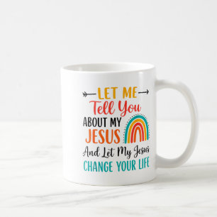 Christlicher Regenbogen Lasst mich euch von meinem Kaffeetasse