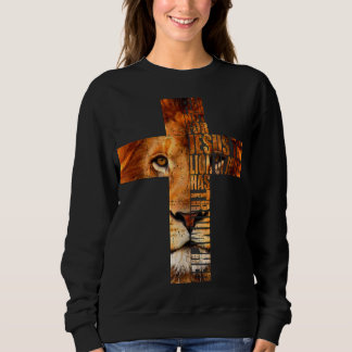 Christlicher religiöser Jesus der Löwe des Judah-K Sweatshirt