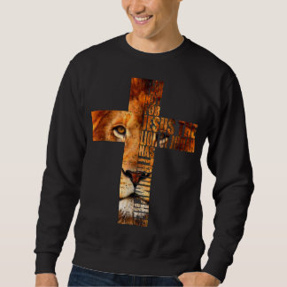 Christlicher religiöser Jesus der Löwe des Judah-K Sweatshirt