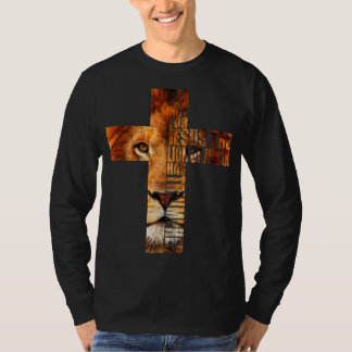 Christlicher religiöser Jesus der Löwe des Judah-K T-Shirt