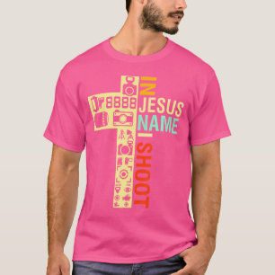 Christlicher Runner betet härter Religion Fai T-Shirt