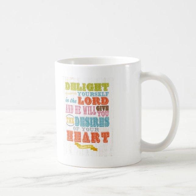 Christlicher schriftmäßiger Bibel-Vers - Kaffeetasse (Rechts)
