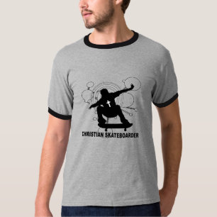 Christlicher Skateboarder T-Shirt