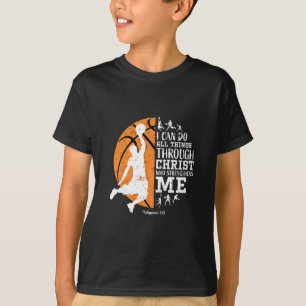 Christlicher Sketll Ich kann alle Dinge durch Chri T-Shirt