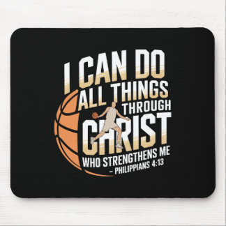 Christlicher Skettelplayer, den ich alle Dinge mac Mousepad