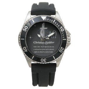 Christlicher Soldat Armbanduhr
