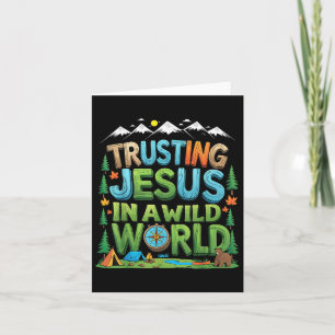 Christlicher Sommer True North Vbs 2025 Trusting J Karte