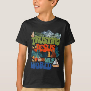Christlicher Sommer True North Vbs 2025 Trusting J T-Shirt