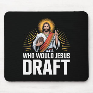 Christlicher Spaß Gridiron Gam Mousepad