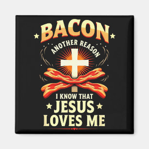Christlicher Speck Grund, warum ich weiß, dass Jes Magnet