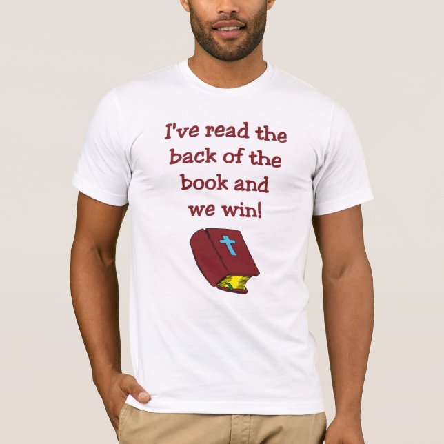 Christlicher Sprichwort-T - Shirt (Vorderseite)