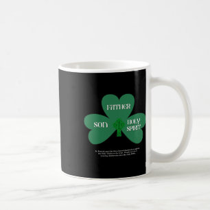 Christlicher St. Patrick's Day religiöse Dreifalti Kaffeetasse