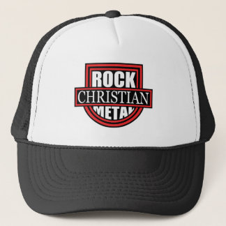 Christlicher Stein/Metall Truckerkappe