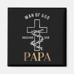 Christlicher Tag der Kreuzblüter Papa Ehemaliger V Magnet