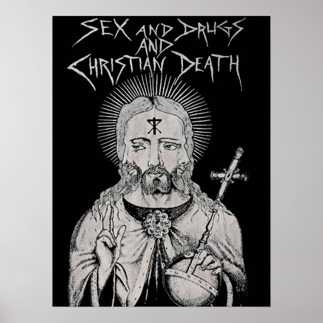 Christlicher Tod Poster (Vorne)