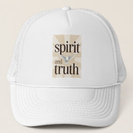 Christlicher Trucker-Hut 'Geist und Wahrheit' Truckerkappe