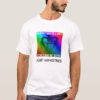 Christlicher und LGBT hochwertiger T - Shirt