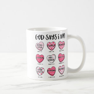 Christlicher Valentinstag Gott sagt Bibelverse Her Kaffeetasse