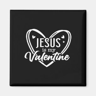 Christlicher Valentinstag Jesus Religiöser Valenti Magnet