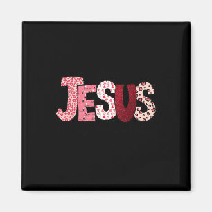 Christlicher Valentinstag Jesus Religiöses Valenti Magnet