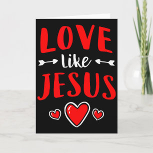 Christlicher Valentinstag Katholische Liebe wie Je Karte