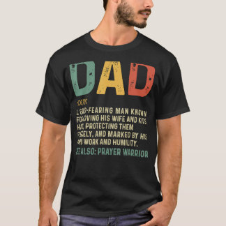 Christlicher Vater Definition Vater 1 T-Shirt