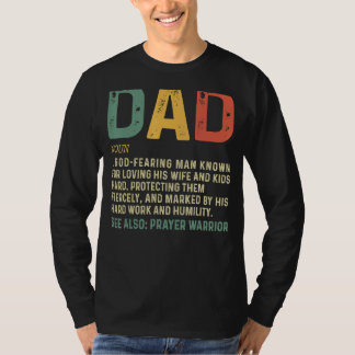 Christlicher Vater Definition Vater 1 T-Shirt