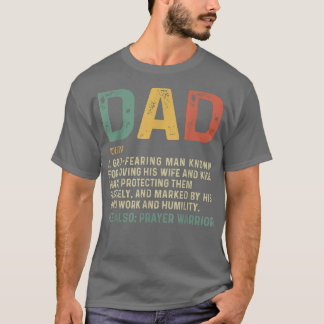 Christlicher Vater Definition VATER  T-Shirt