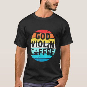 Christlicher Violinist Church Worship Violin Playe T-Shirt