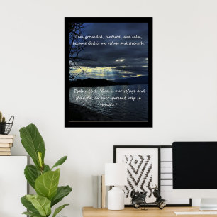 Christliches Affirmationsangebot und entsprechende Poster
