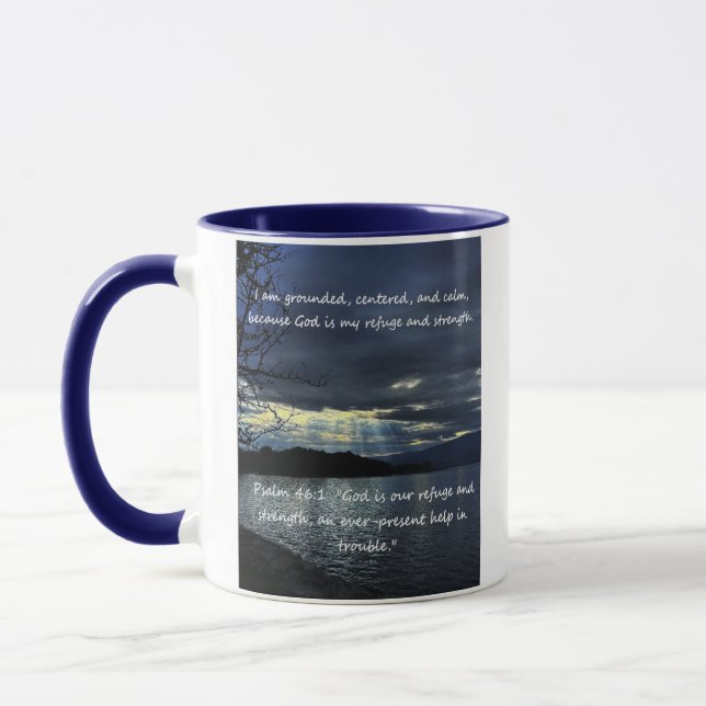 Christliches Affirmationsangebot und entsprechende Tasse (Links)
