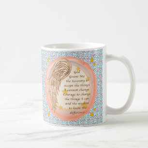 Christliches Angel-Serenity-Gebet Kaffeetasse