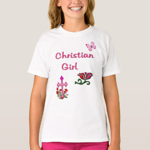 Christliches Bibelvers für Mädchen T-Shirt