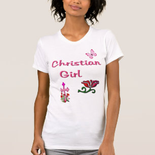 Christliches Bibelvers für Mädchen T-Shirt