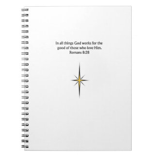 Christliches Bibelvers-Tagebuch | Schrift Notizbuc Notizblock