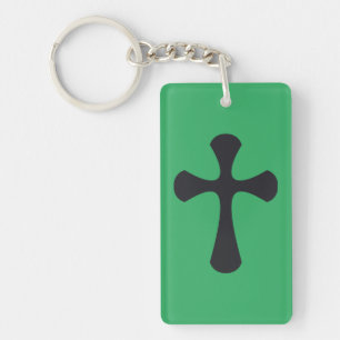 Christliches Blaukreuz Schlüsselanhänger