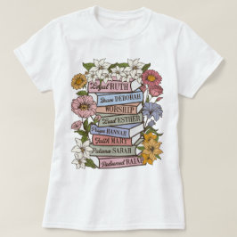 Christliches Boho Shirt, Wildblume Bible Verse Shi T-Shirt
