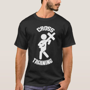 Christliches Cross Training Ostern T-Shirt