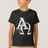 Christliches Design - Alpha und Omega die griechis