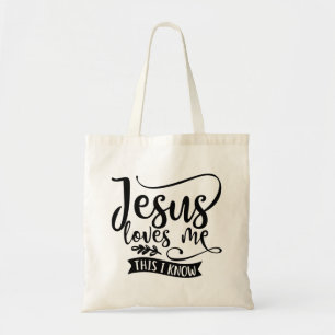 Christliches Design Jesus Liebe Tragetasche