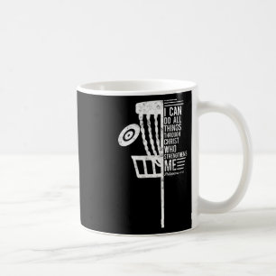 Christliches Discgolf Ich kann alle Dinge Philippe Kaffeetasse