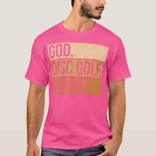 Christliches Disk Golf Player Sprichwort I God Dis T-Shirt