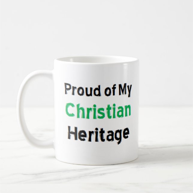 christliches Erbe Kaffeetasse (Links)