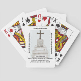 Christliches Erbspielkarten Spielkarten